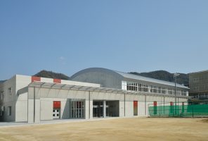 呉港高等学校 体育館建設工事