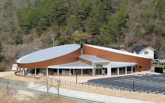 土師ダムサイクリングターミナル　建築工事