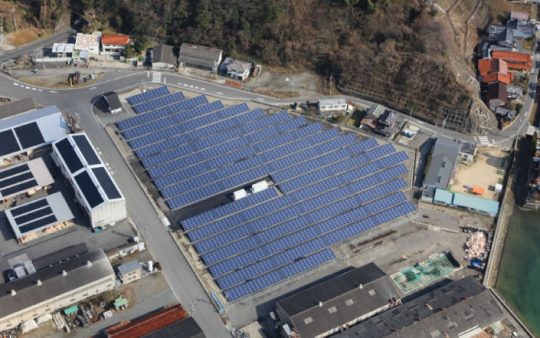 安芸津太陽光発電所建設工事