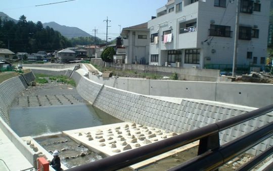 大毛寺川河川災害復旧等関連緊急工事