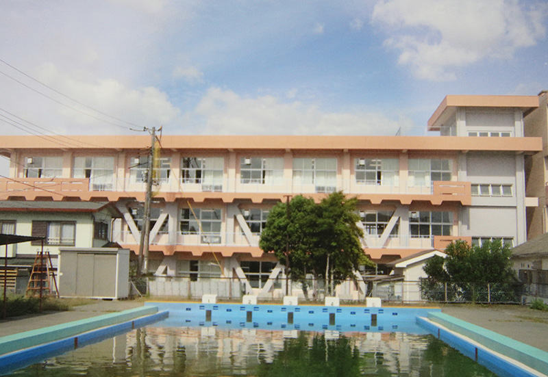 下松市公集小学校第一校舎 耐震補強建築主体工事