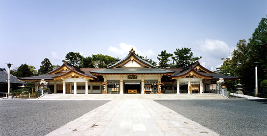 広島護国神社右参列施設改築 J.V.