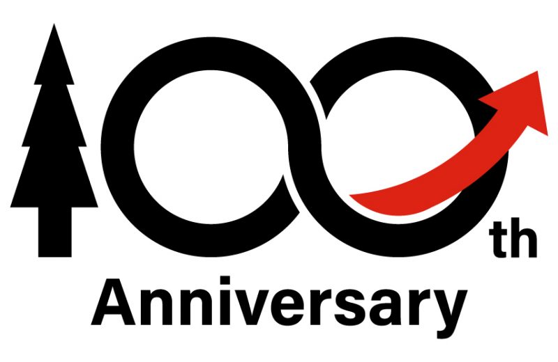 100周年ロゴ