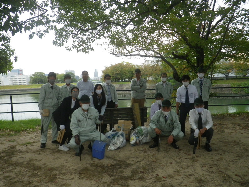 10.21河川清掃