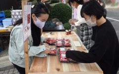 苺の直販の様子　1-1