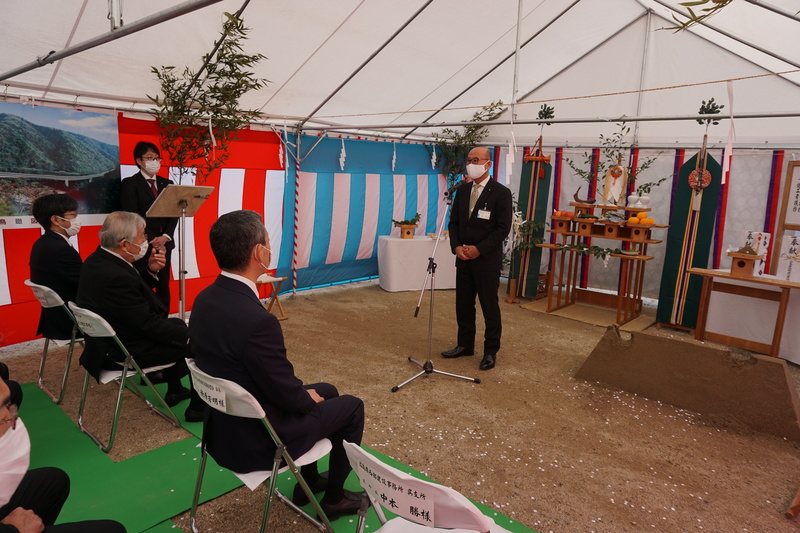 平谷線　挨拶（支所長）