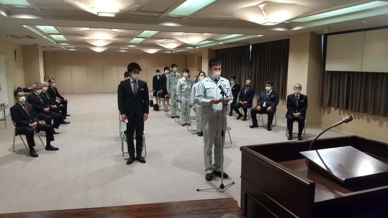 2021年入社式　1-1