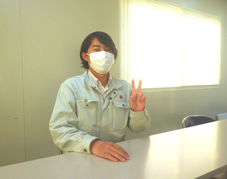 仁方鉄工所　岩崎くん