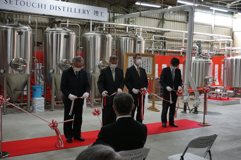 三宅本店瀬戸内蒸留所　竣工式　1-3