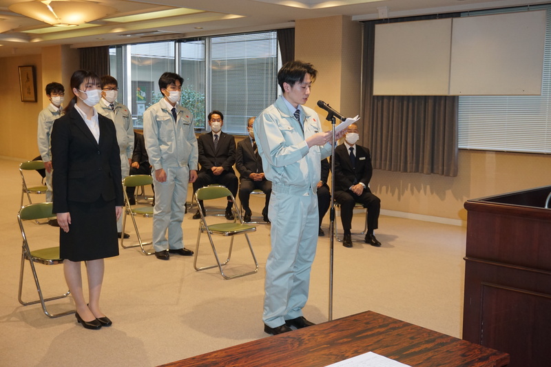 2023年入社式　1-2